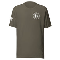Army shirt, front view showing JSOC chest insignia.