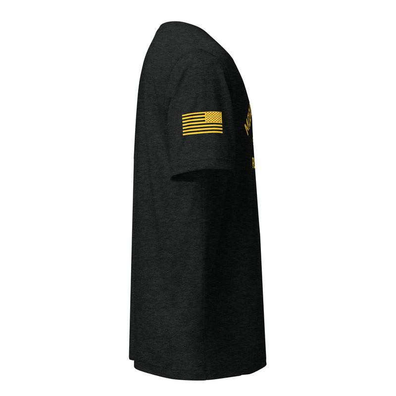 Mog Mile Triblend Tee — right-sleeve view